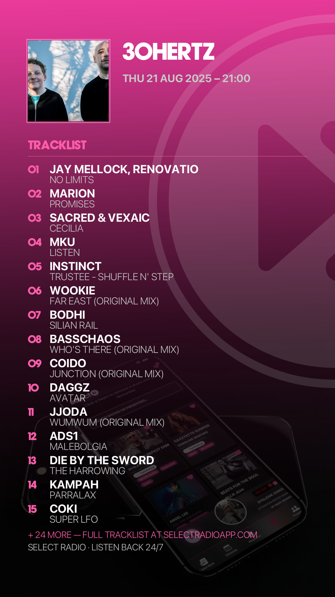 Tracklist Story Preview