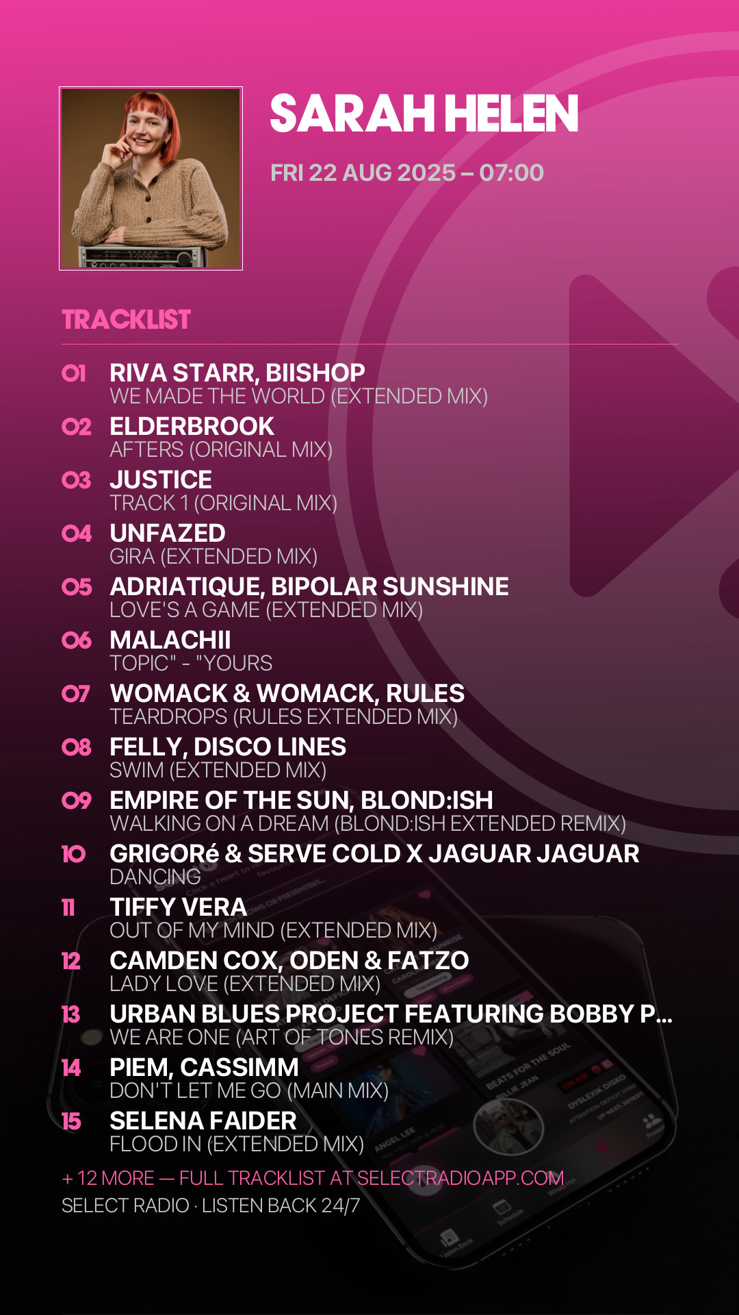 Tracklist Story Preview