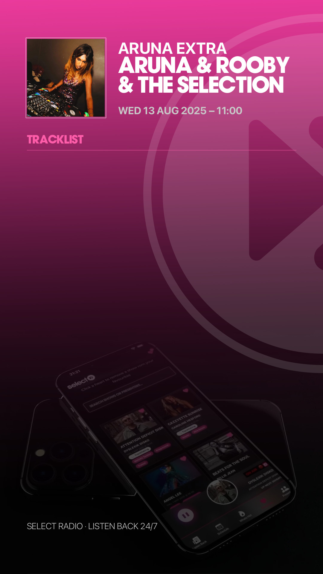 Tracklist Story Preview