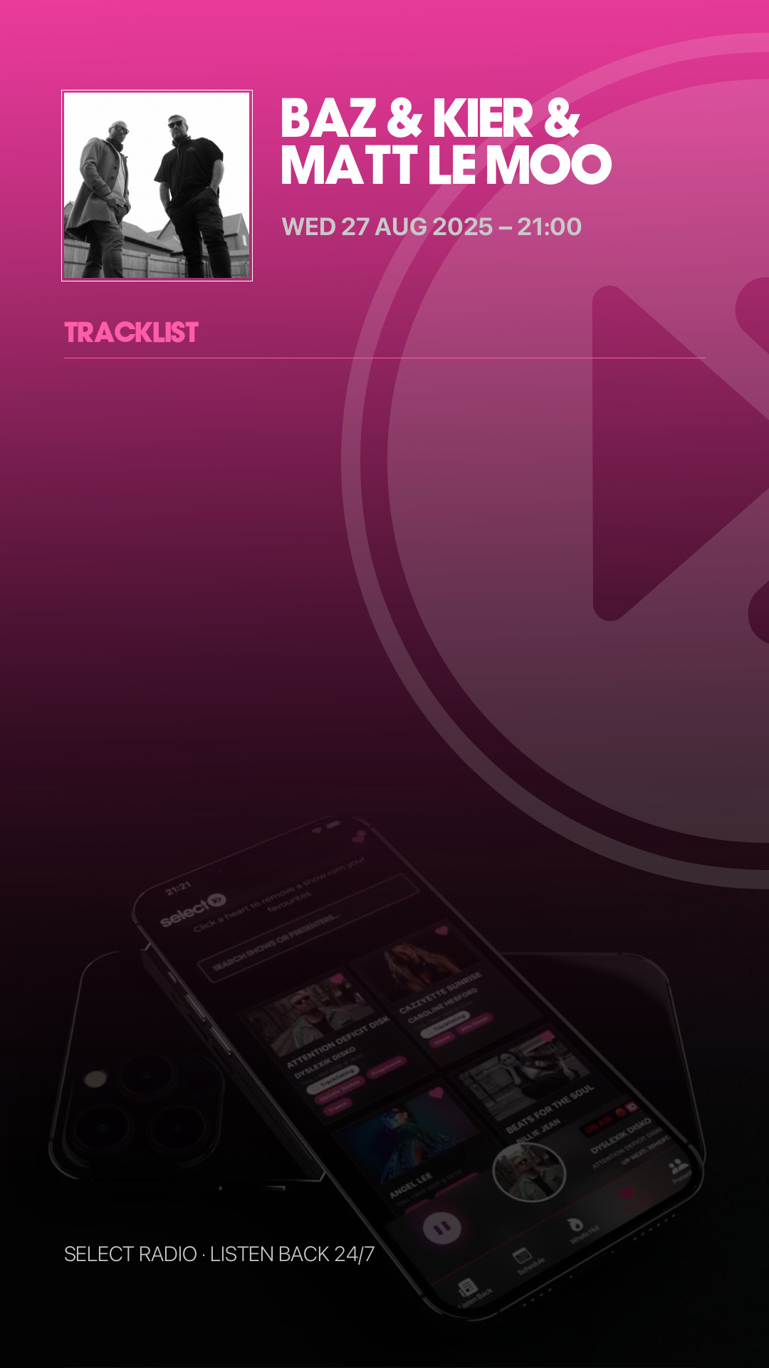 Tracklist Story Preview
