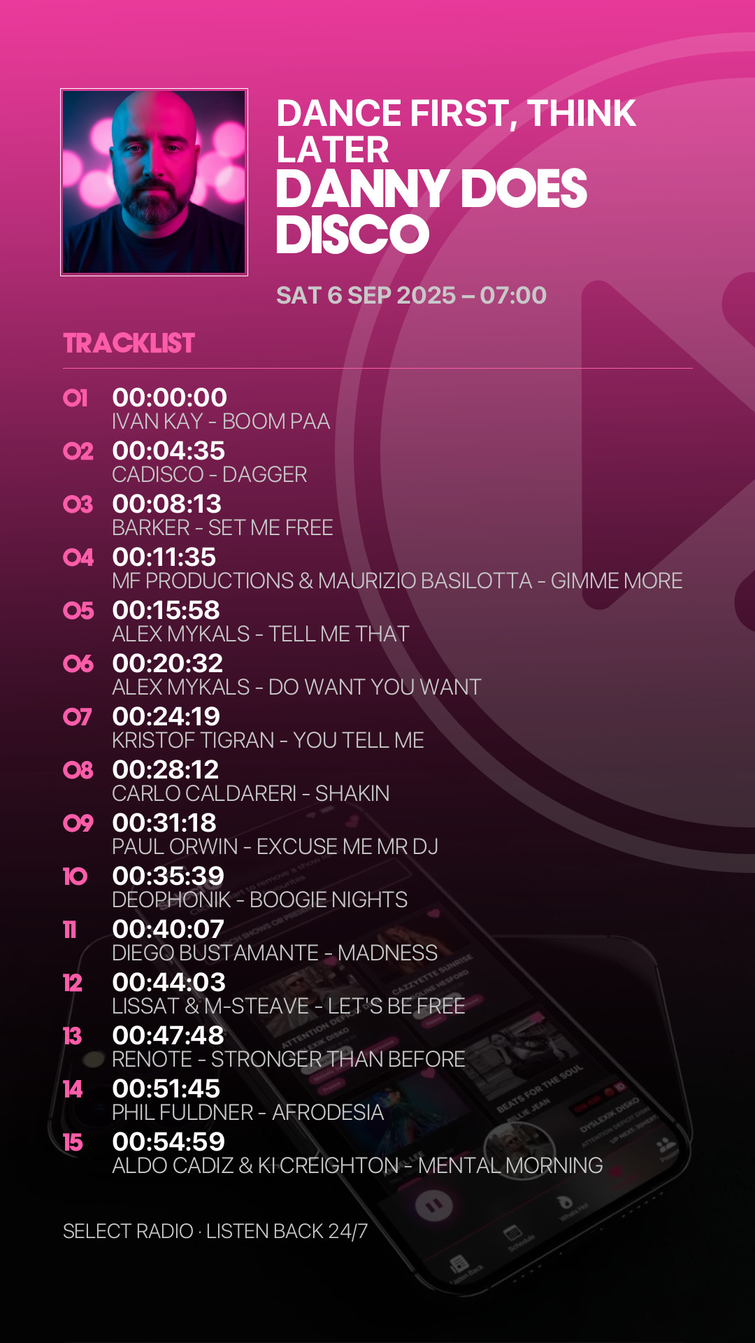 Tracklist Story Preview
