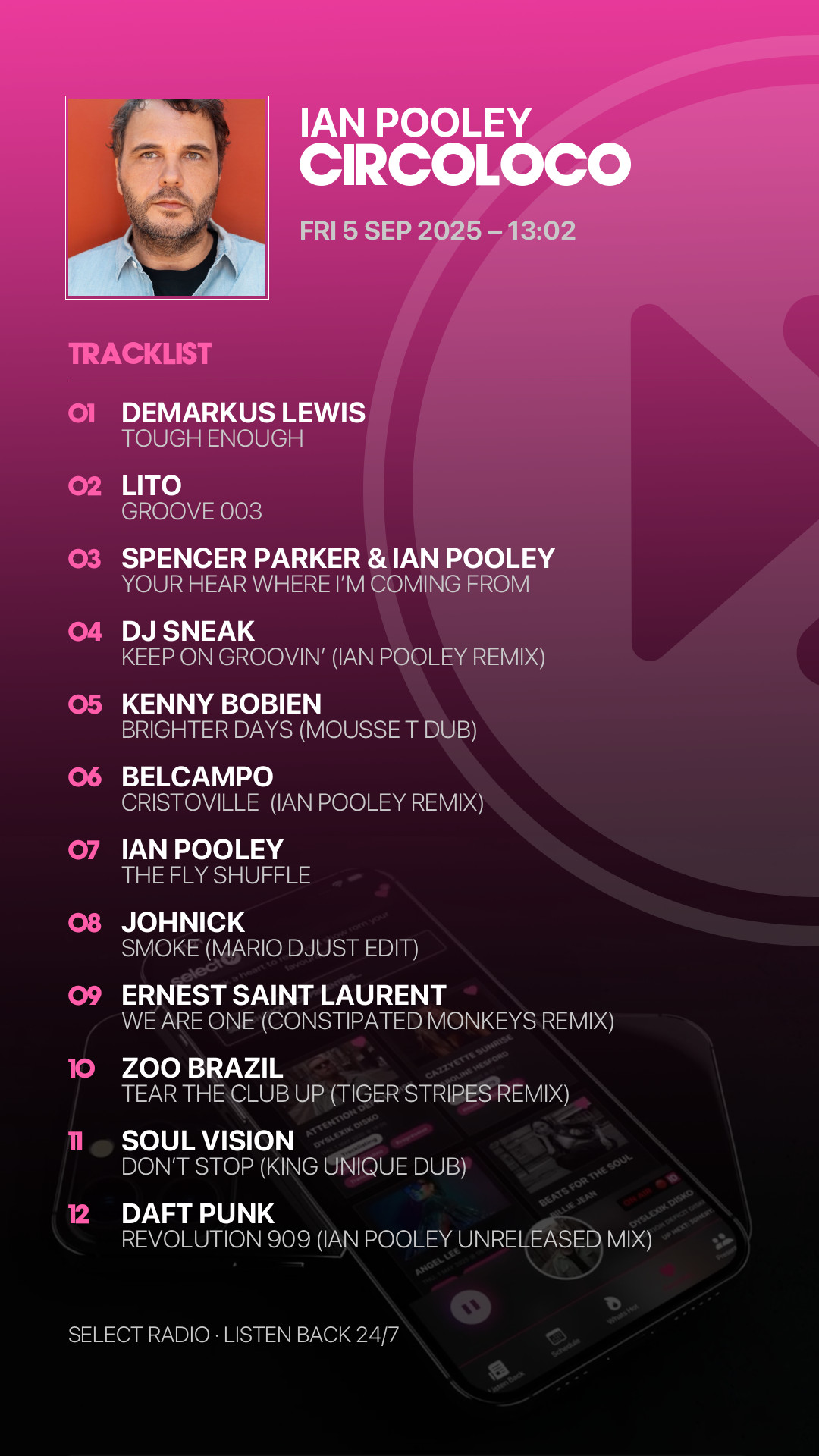 Tracklist Story Preview