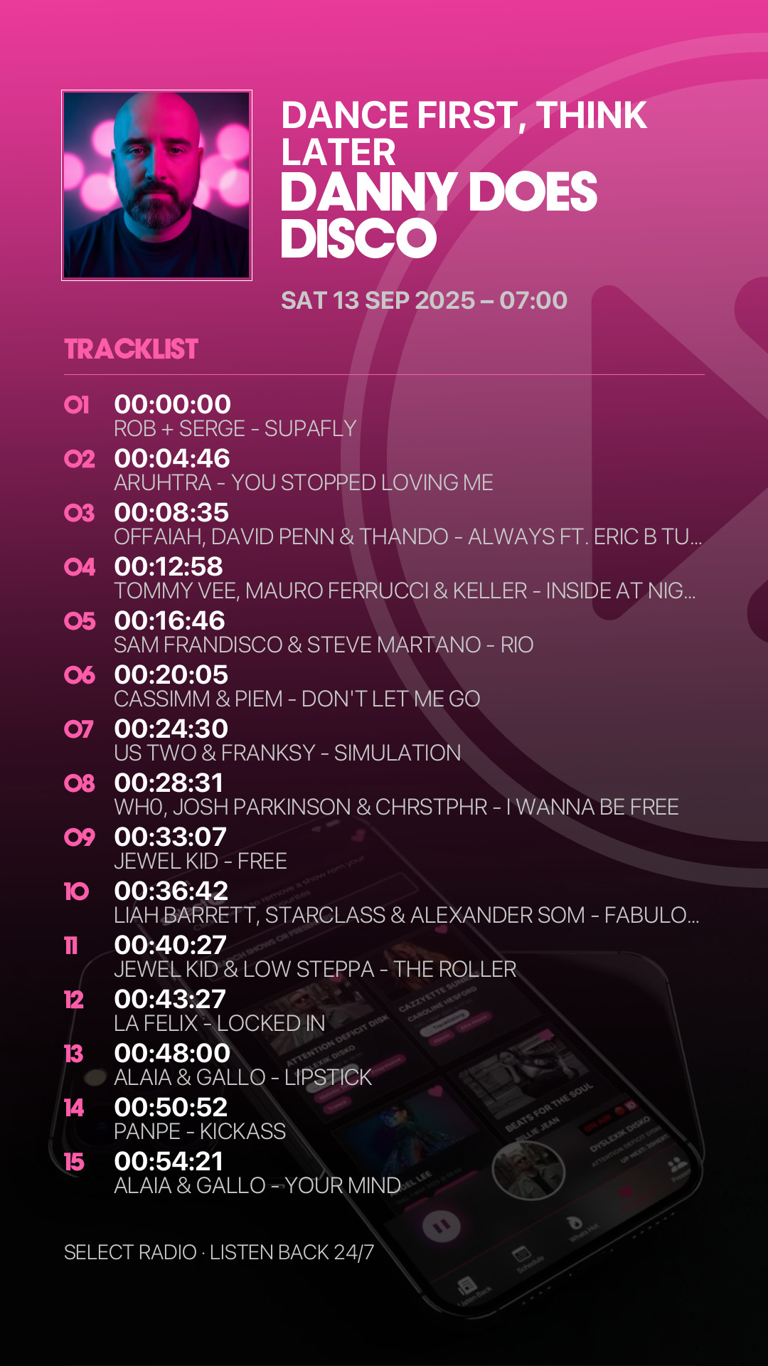 Tracklist Story Preview