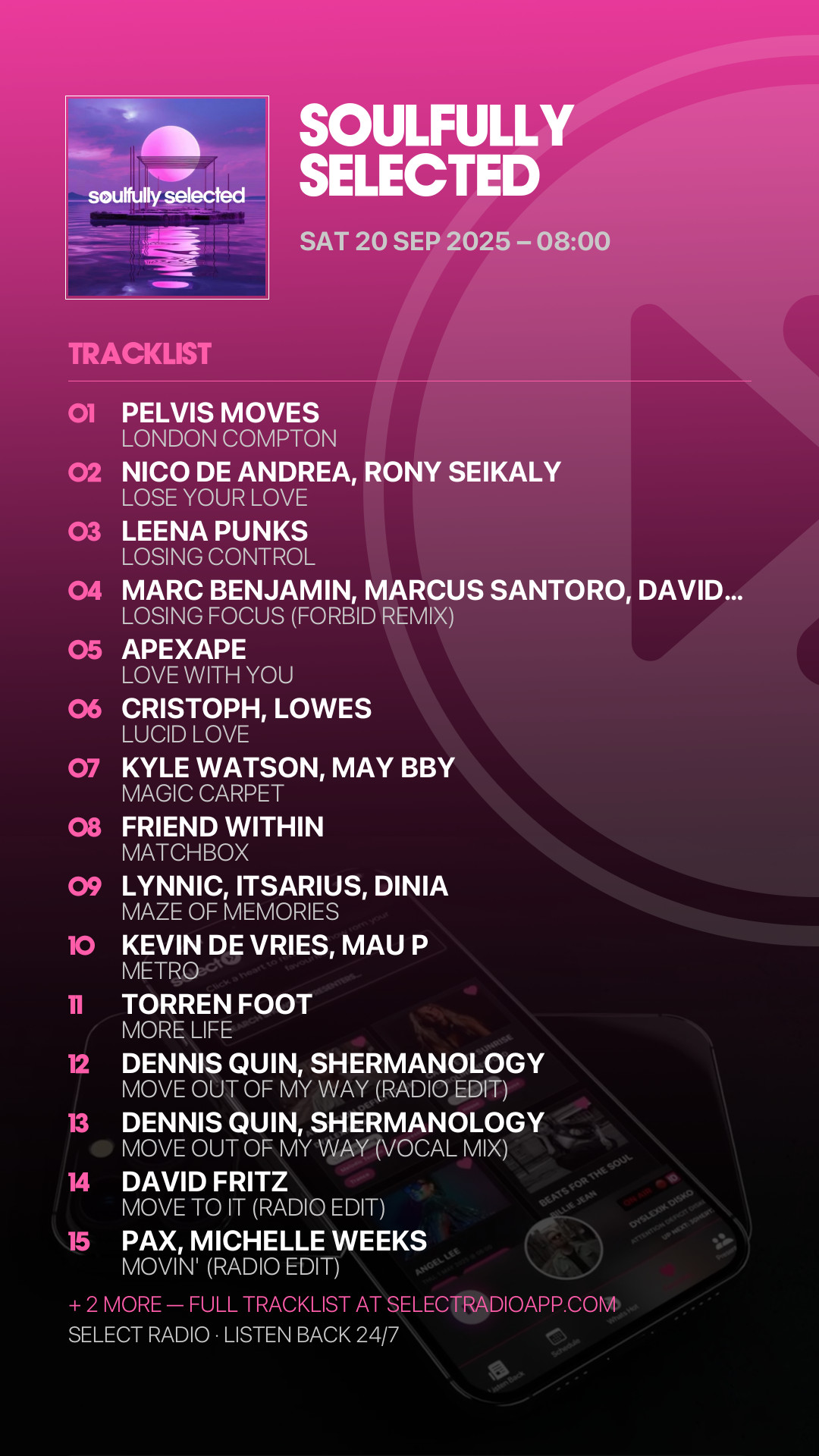 Tracklist Story Preview