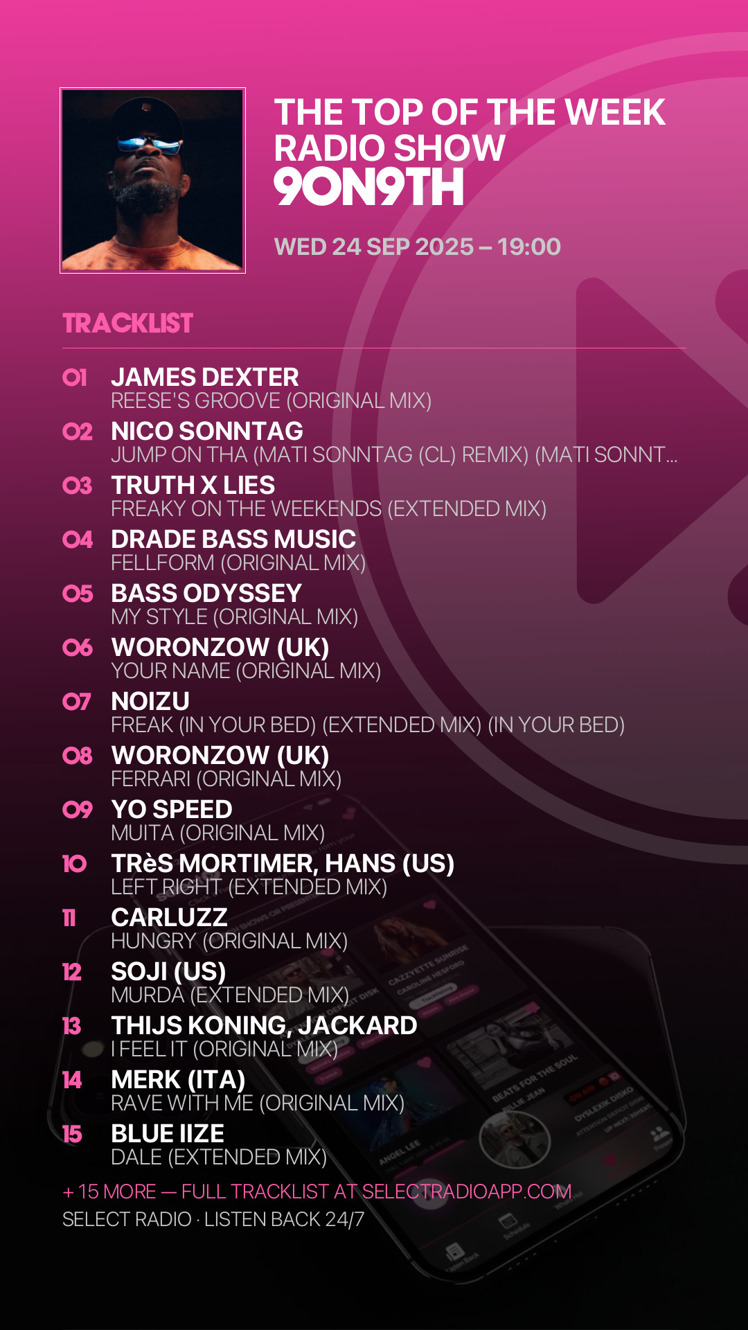 Tracklist Story Preview