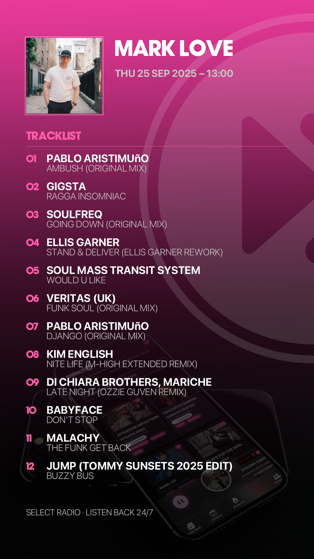Tracklist Story Preview