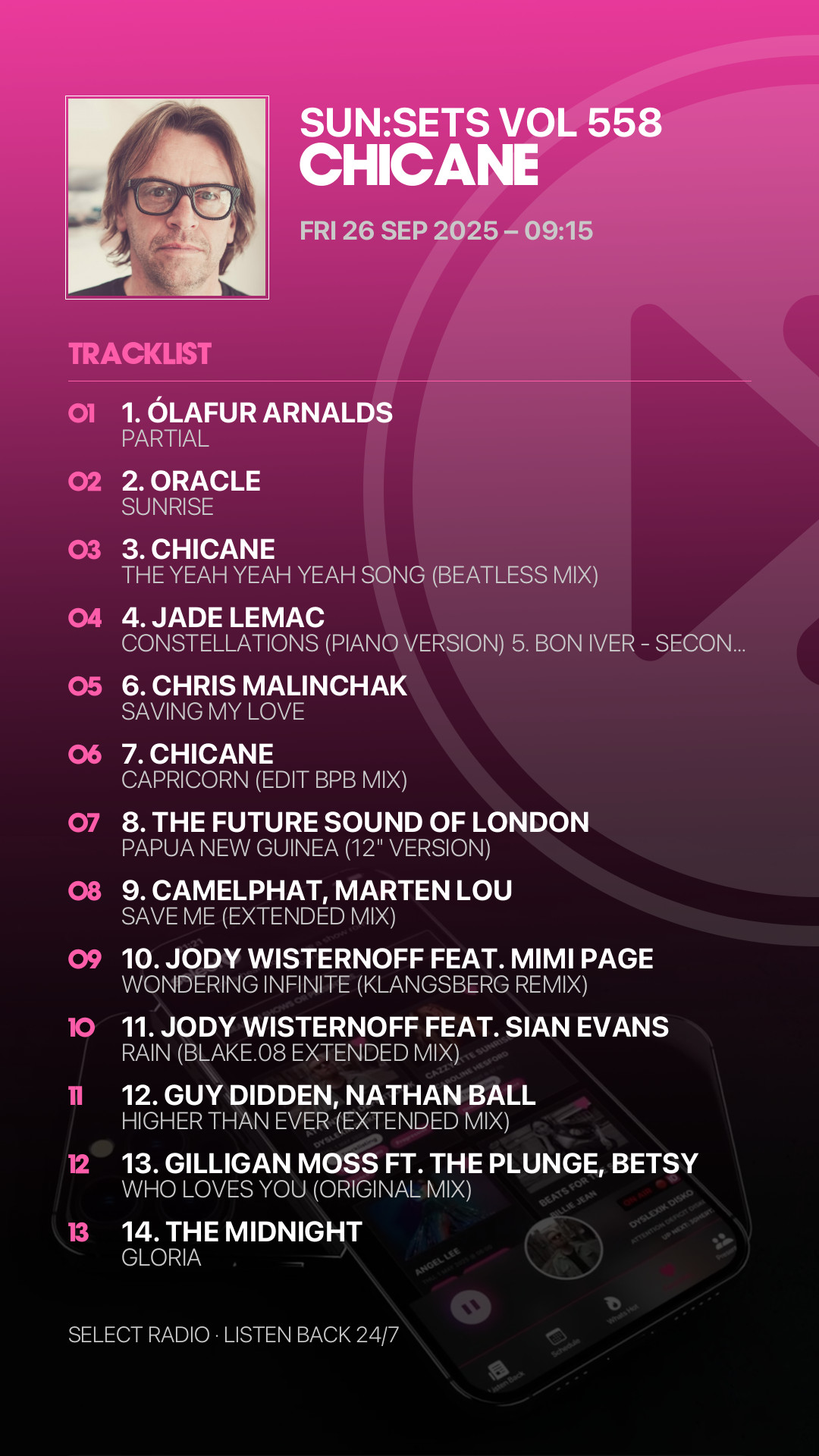 Tracklist Story Preview
