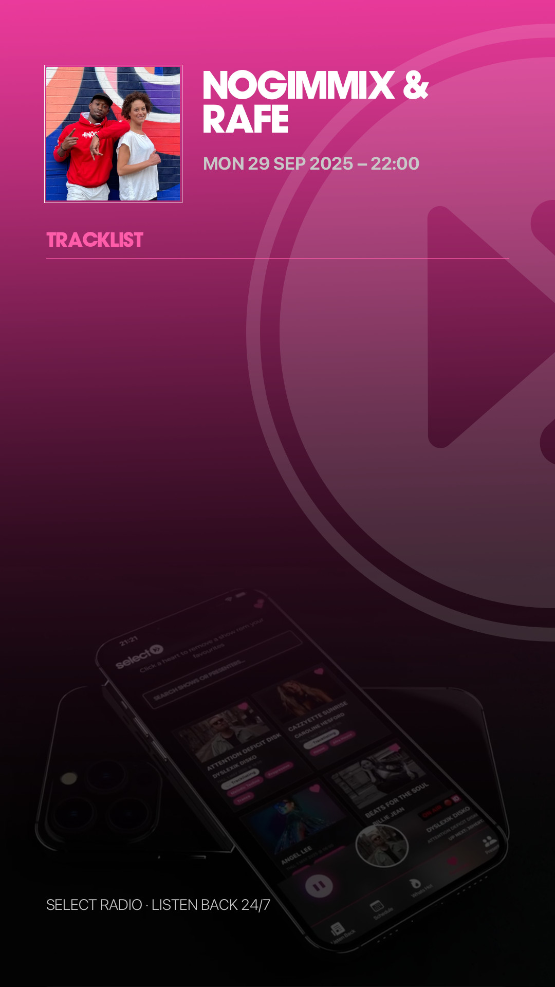 Tracklist Story Preview