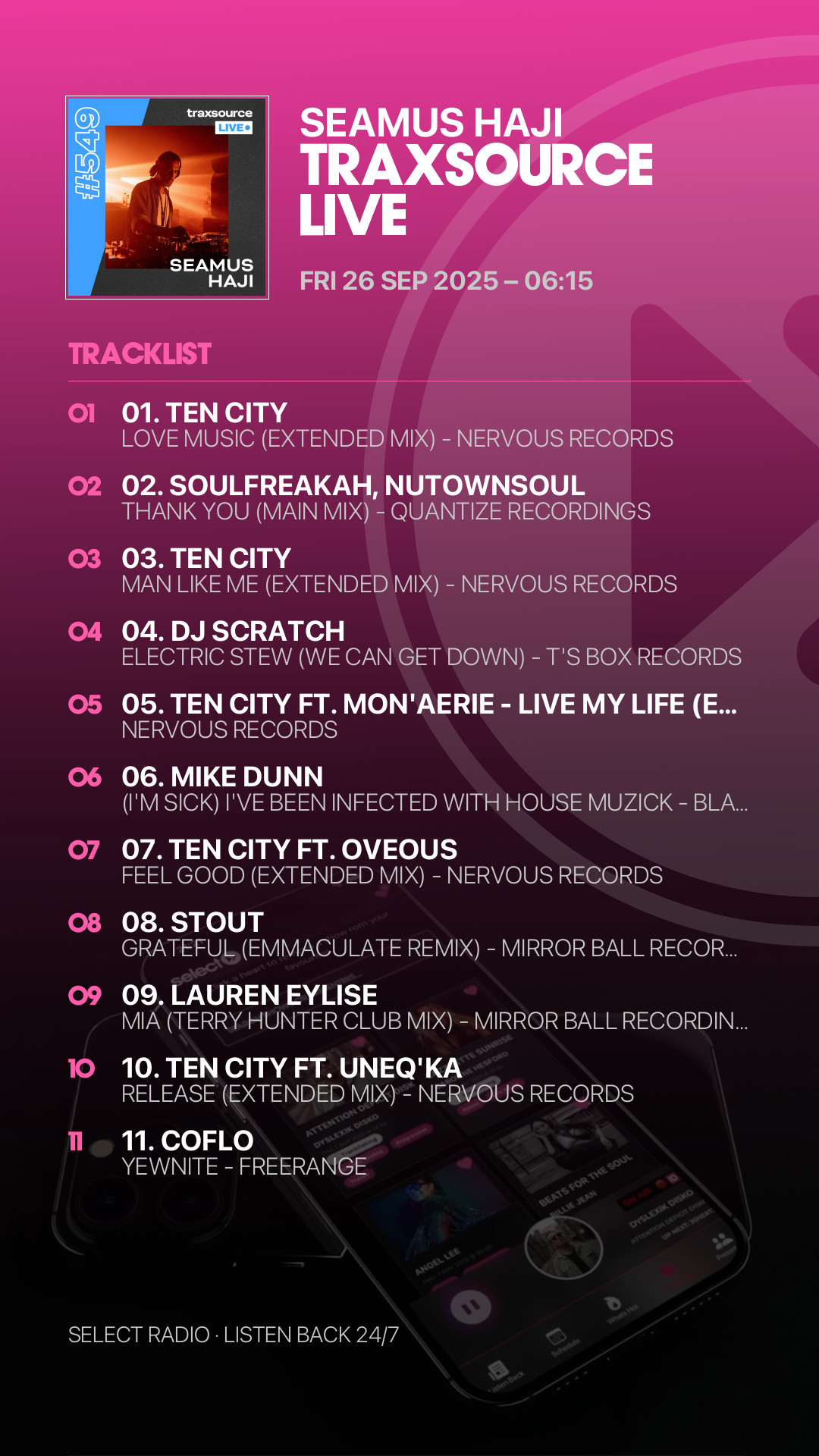 Tracklist Story Preview