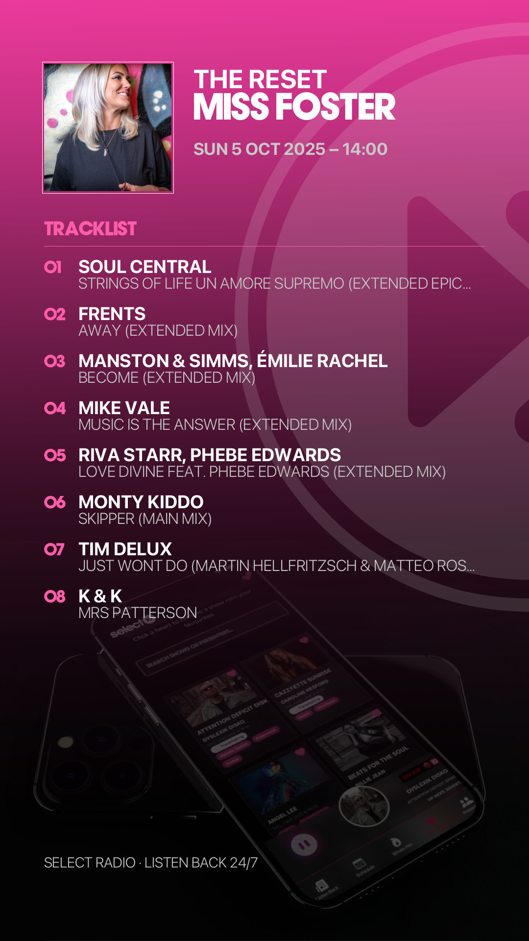Tracklist Story Preview