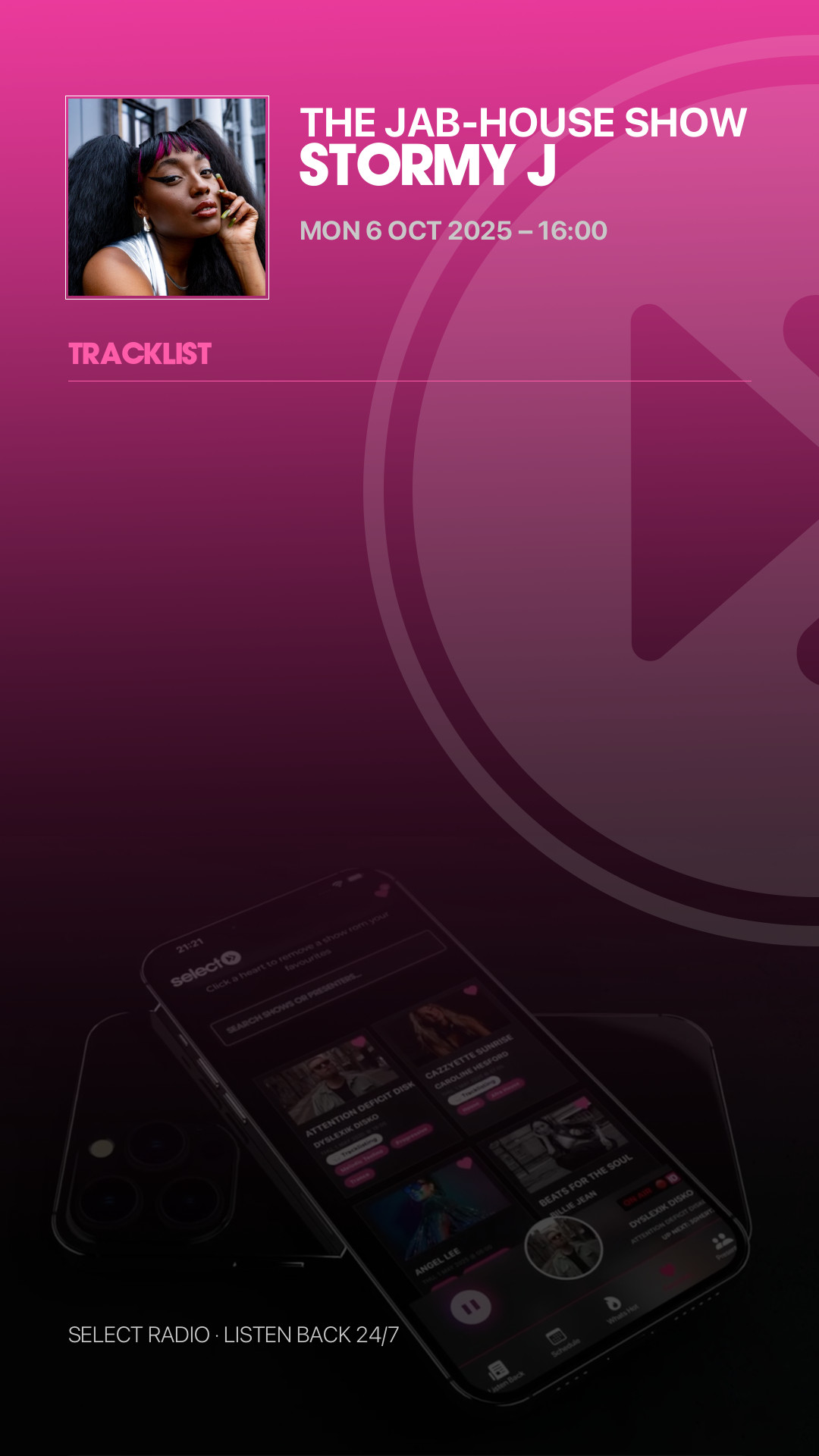 Tracklist Story Preview
