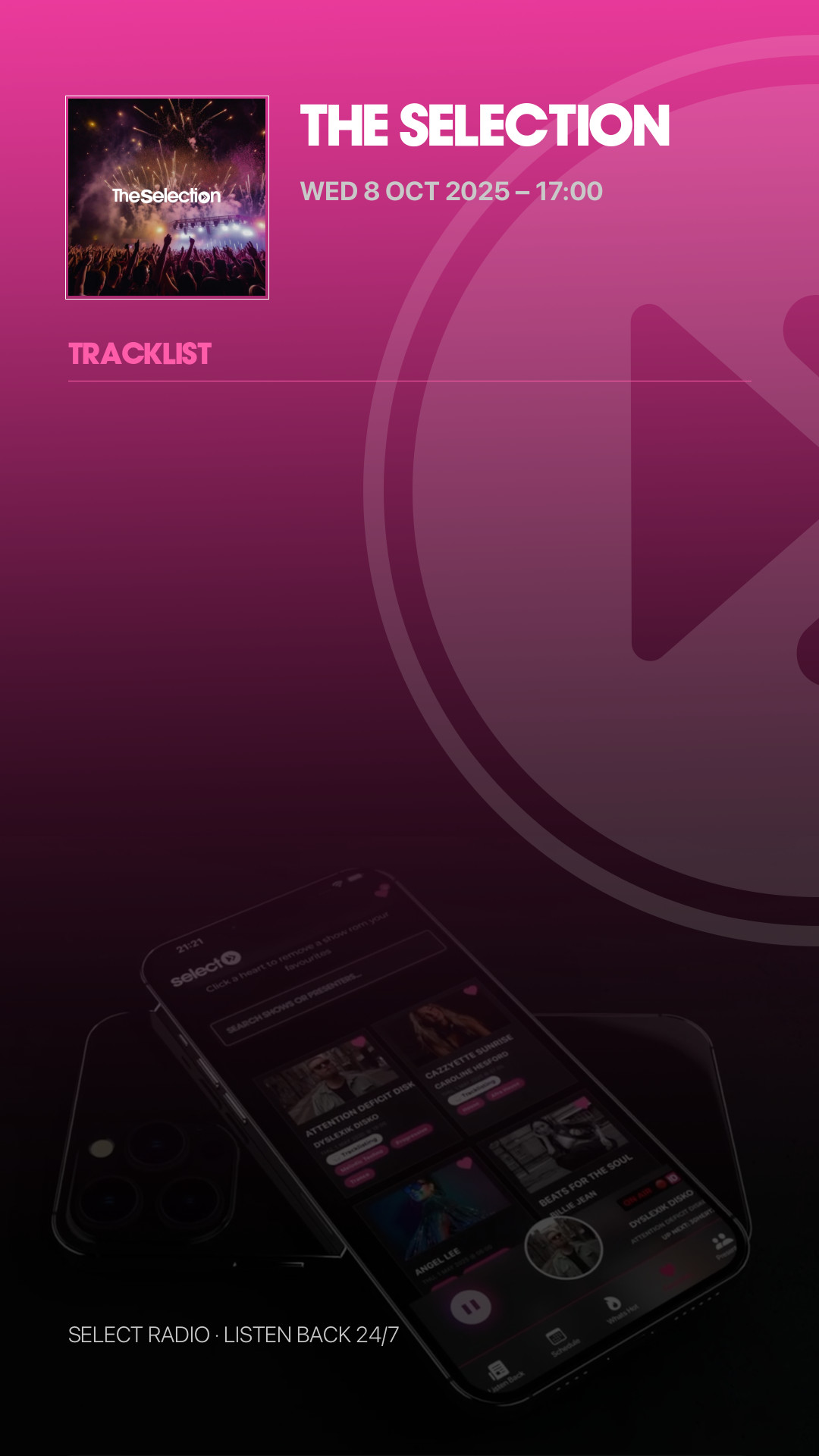 Tracklist Story Preview