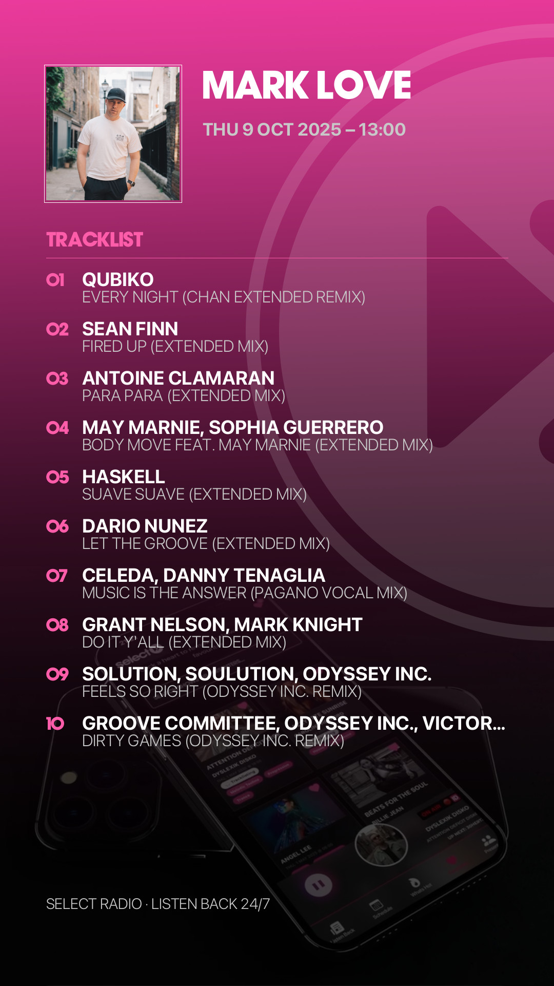 Tracklist Story Preview