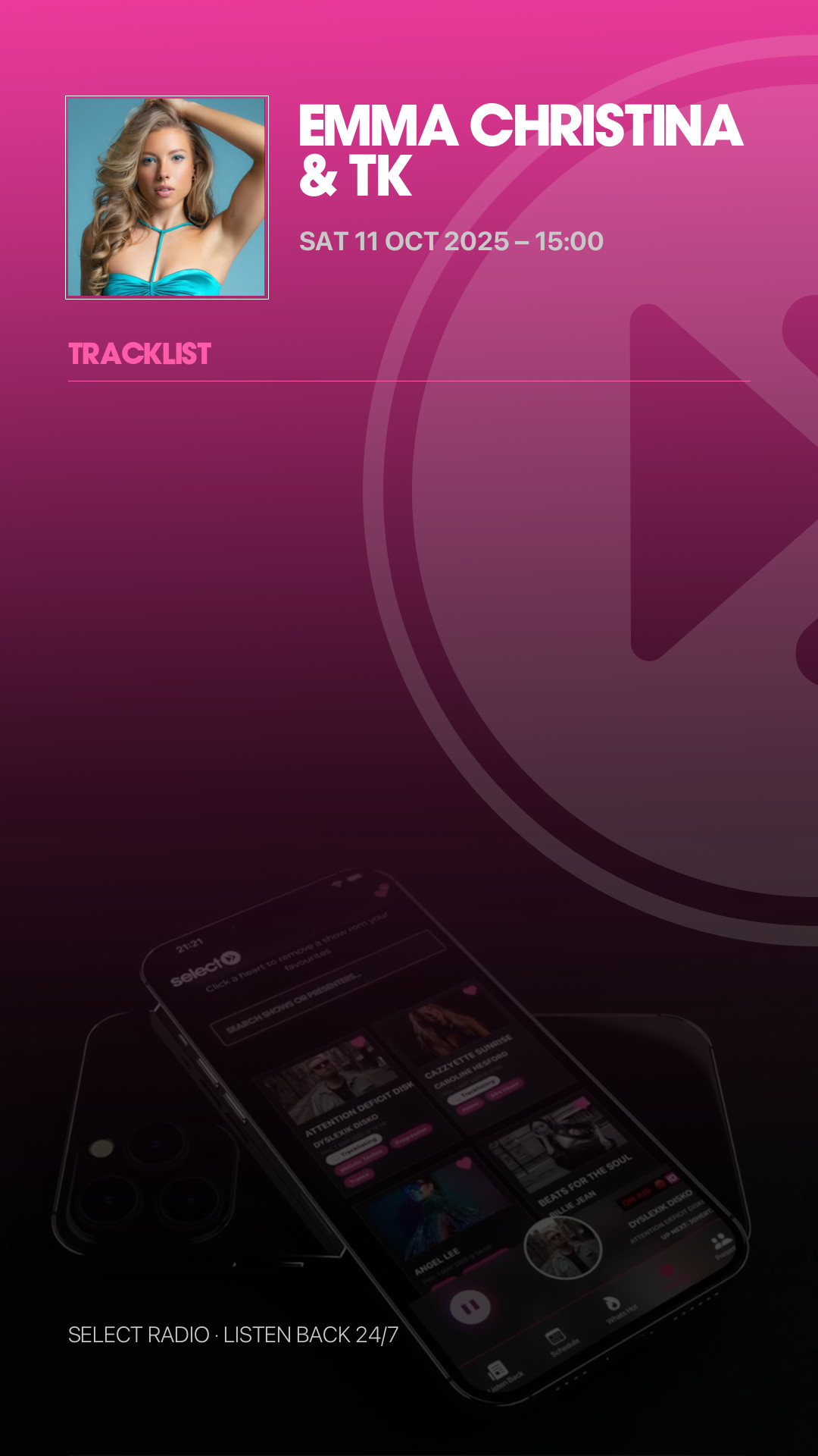 Tracklist Story Preview