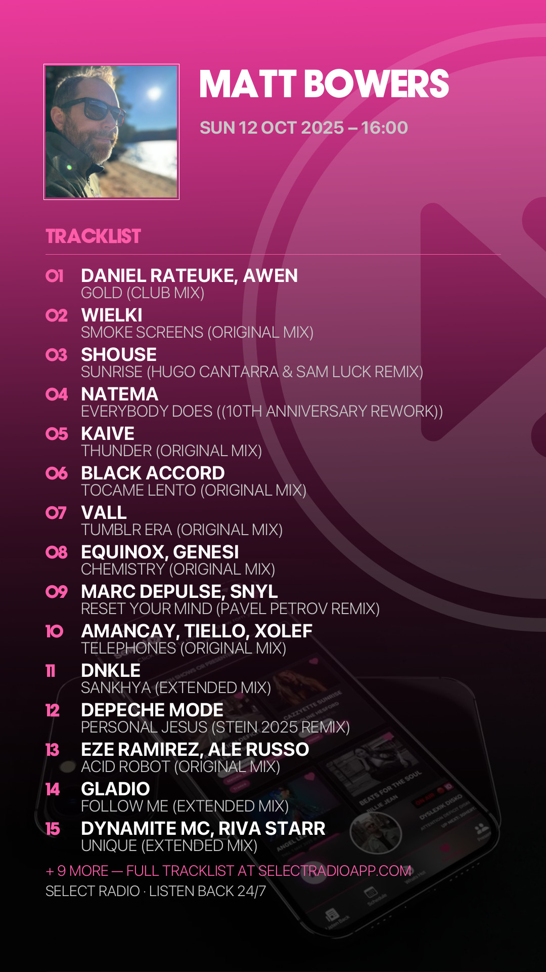 Tracklist Story Preview