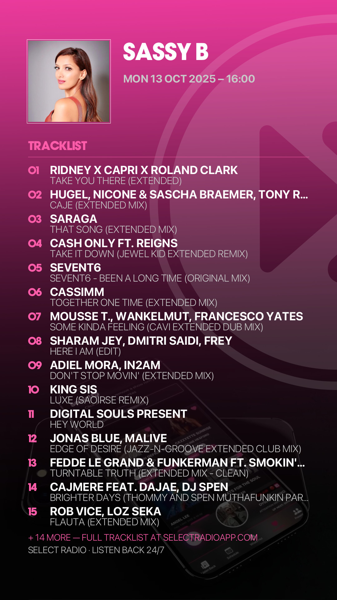 Tracklist Story Preview