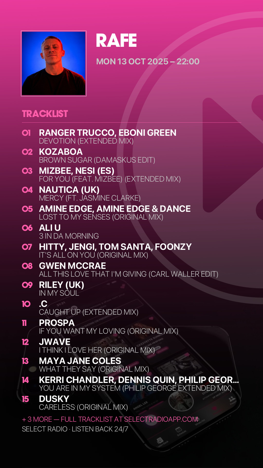 Tracklist Story Preview