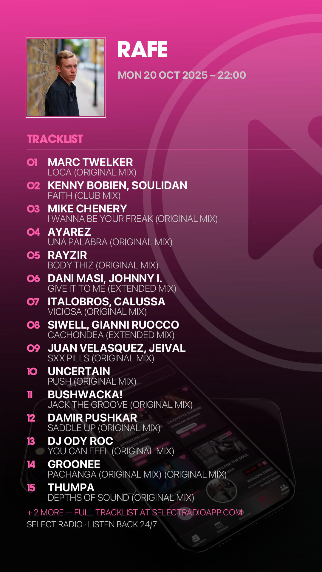 Tracklist Story Preview