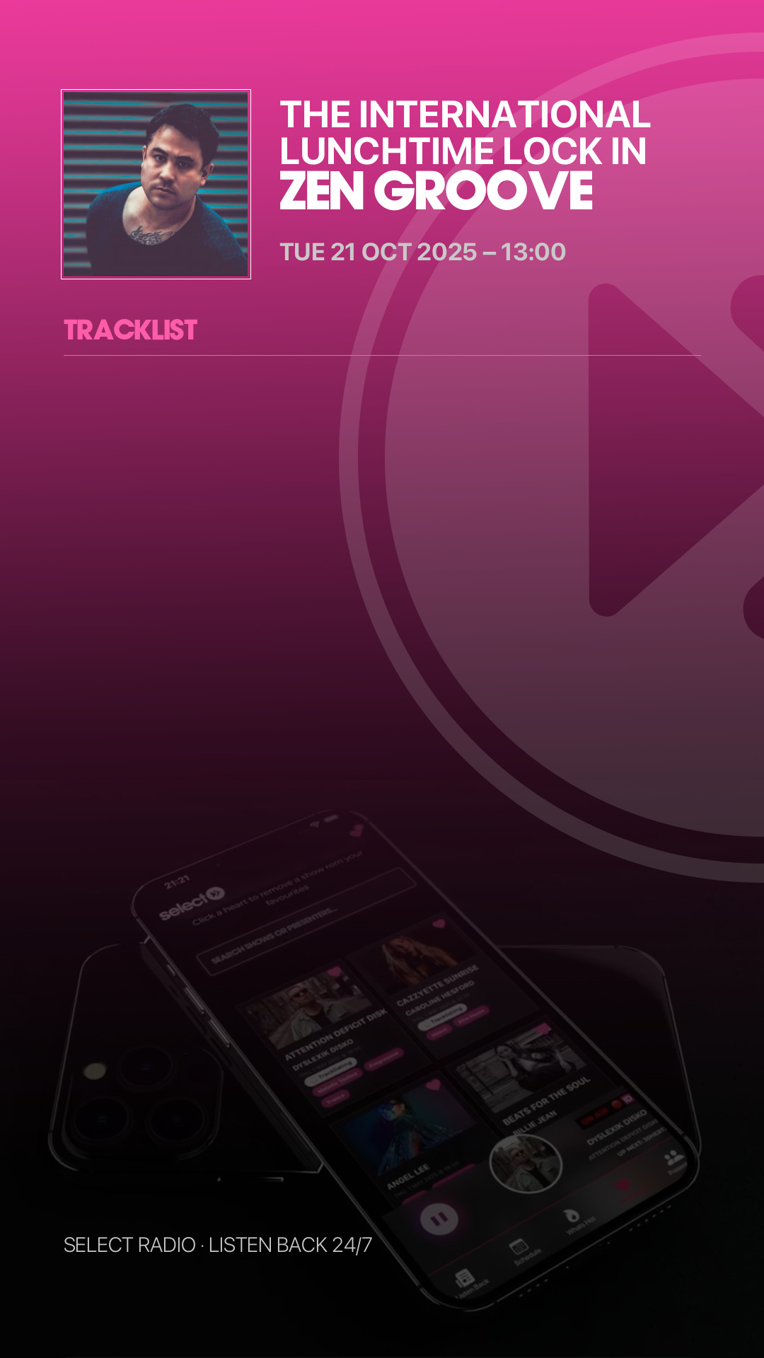 Tracklist Story Preview