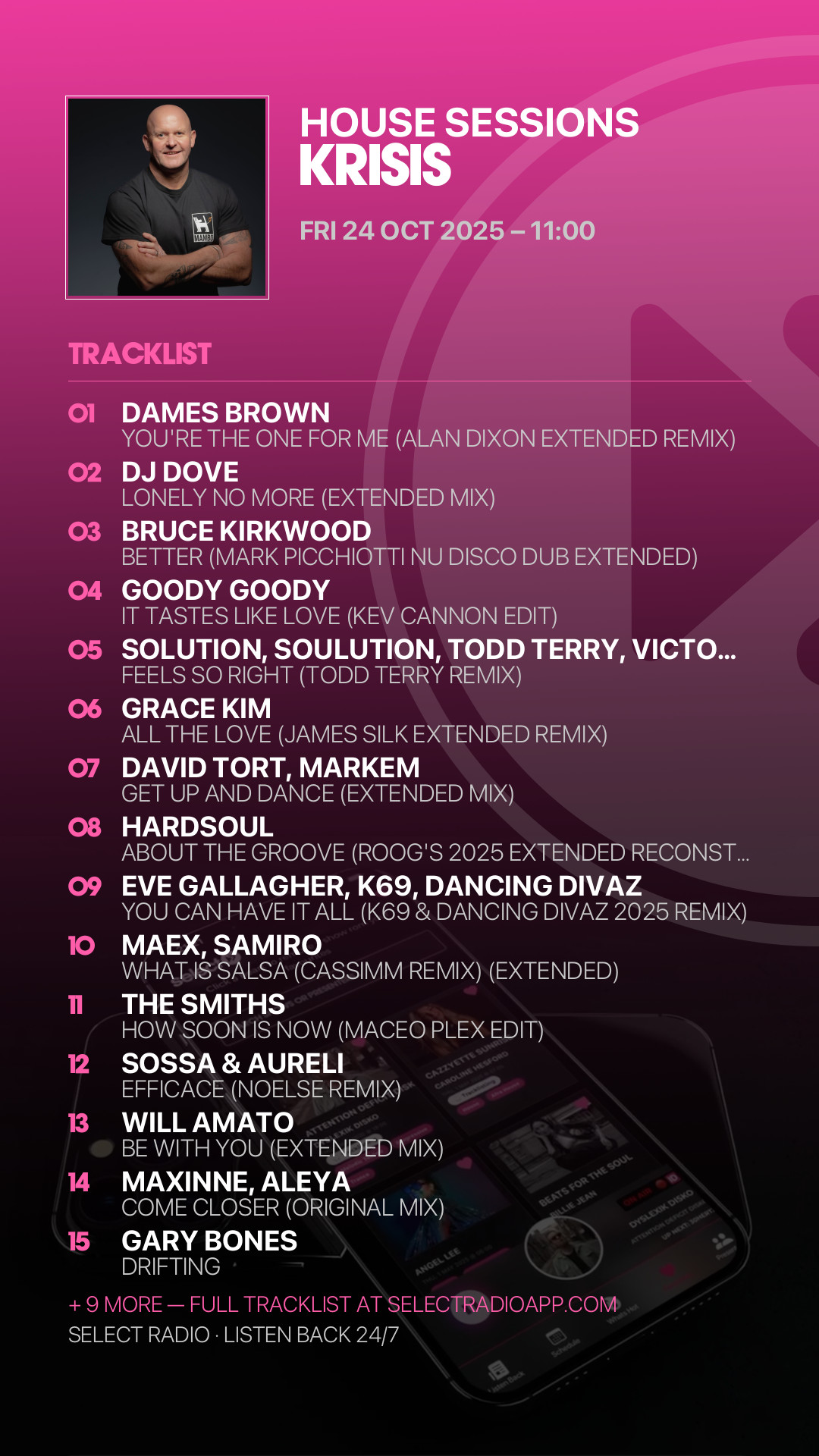 Tracklist Story Preview