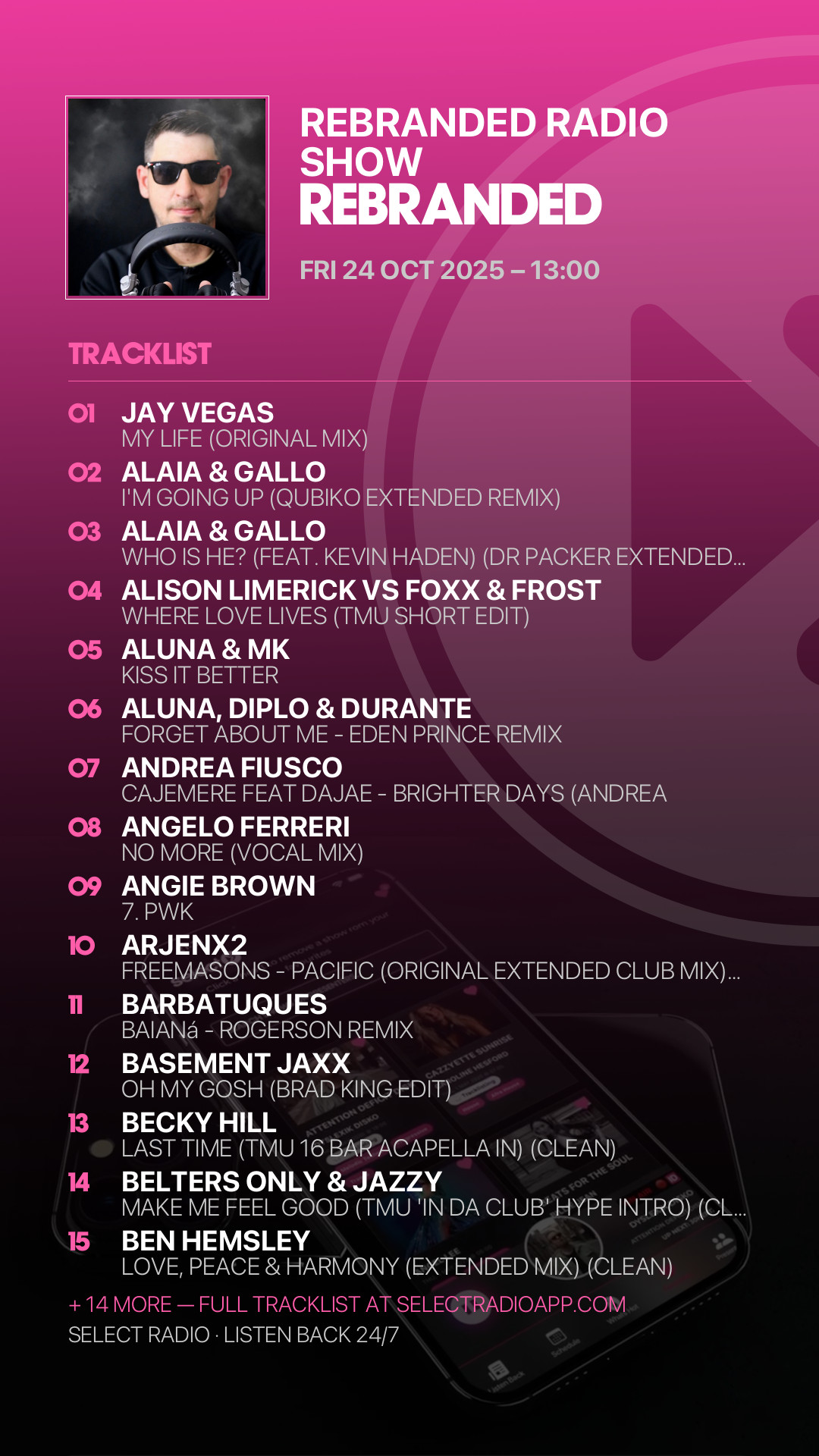 Tracklist Story Preview