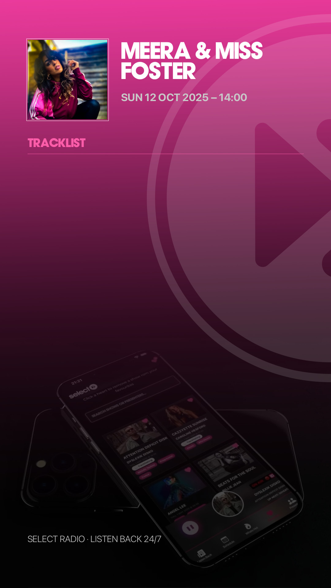 Tracklist Story Preview