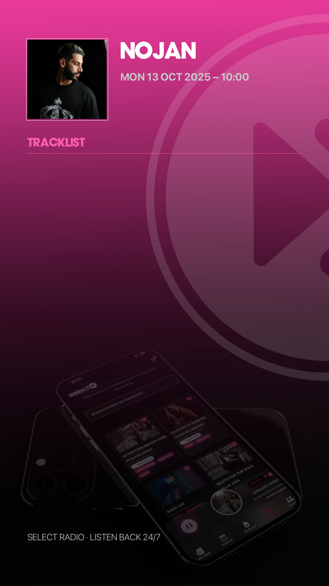 Tracklist Story Preview