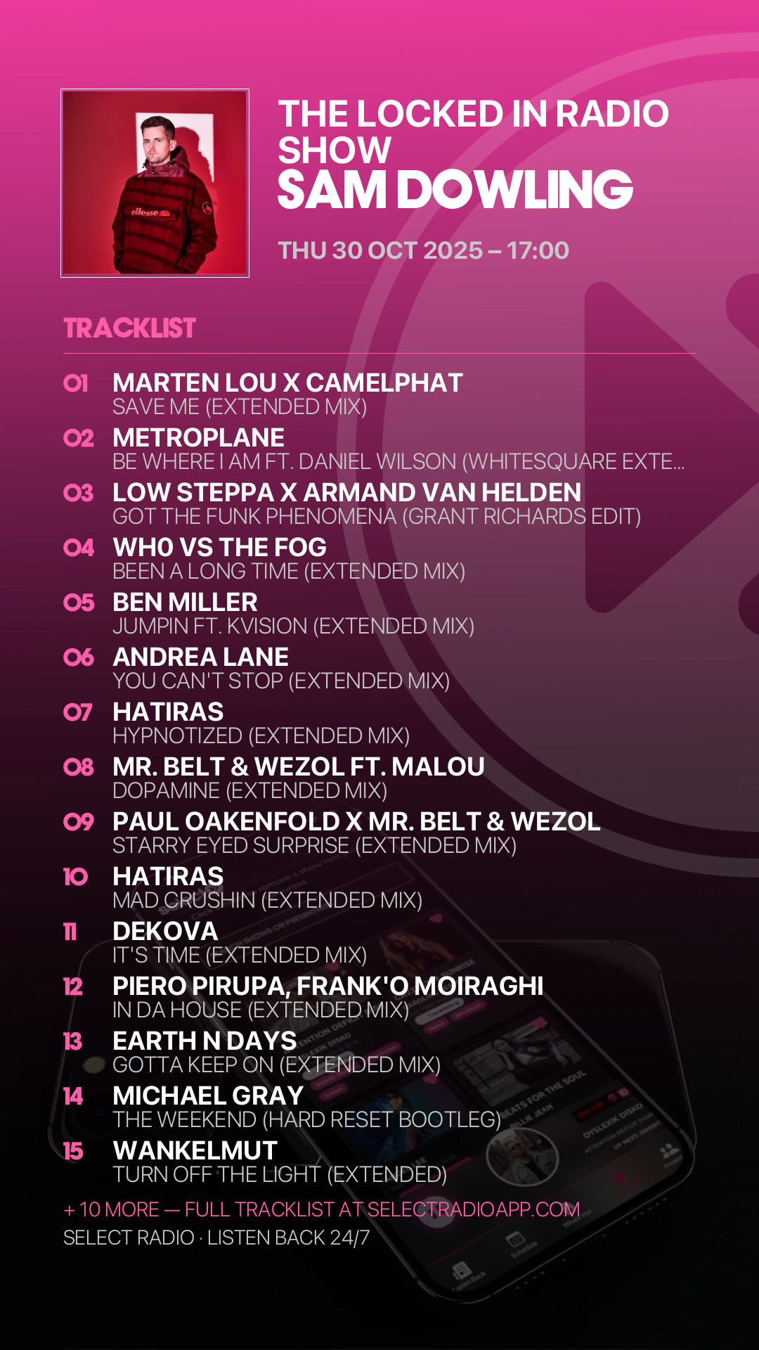 Tracklist Story Preview