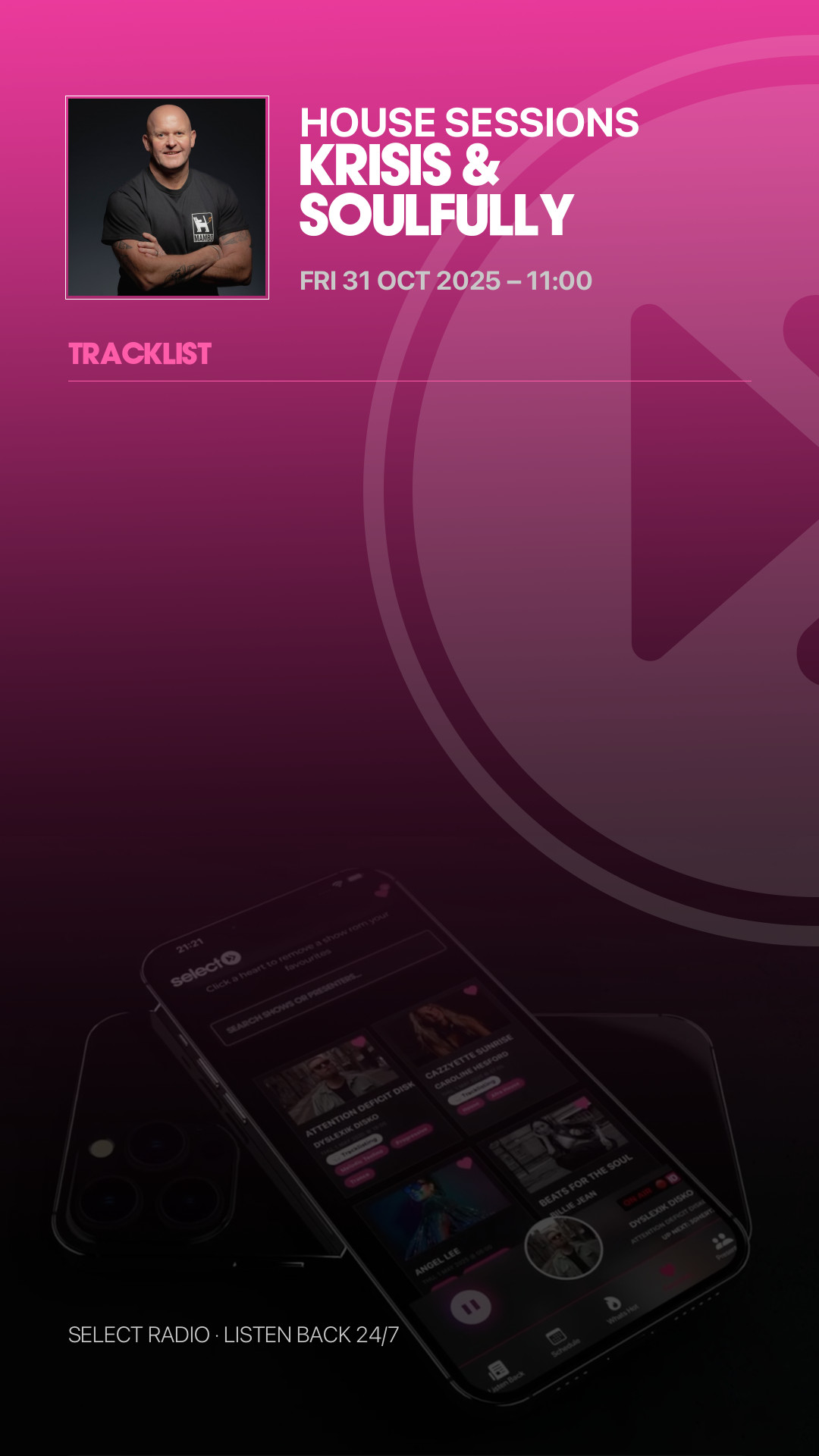 Tracklist Story Preview